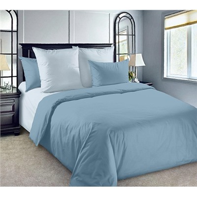 Ткань перкаль Гладкокрашеный / Голубой (компаньон 235 см)