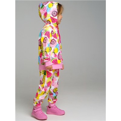 Комплект для девочки: толстовка, брюки