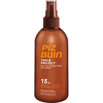 Piz Buin Масло для загара спрей  Tan и Protect LSF 15, 150 мл