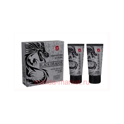 Compliment Подарочный набор Q.P. Black Dragon Гель для душа 200 мл+бальзам после бритья 200 мл № 2020