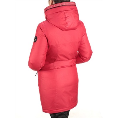 9903 RED Пальто зимнее женское AIGELIYA