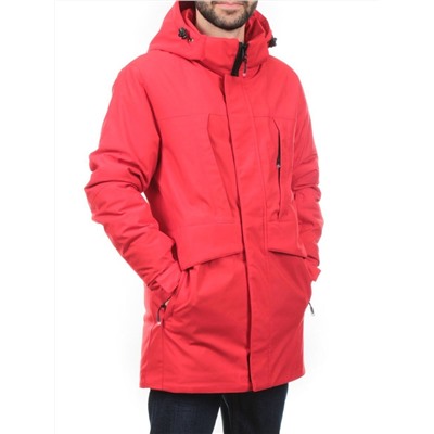 2182 RED Куртка мужская зимняя облегченная (130 гр. холлофайбер)