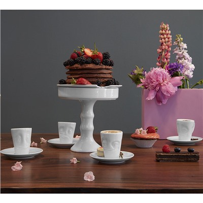 Кофейная пара Tasty, 80 мл, белая