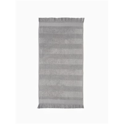 Полотенце махровое LoveLife «Атакама» 50×80 см, серое, 100% хлопок, 500 г/м²