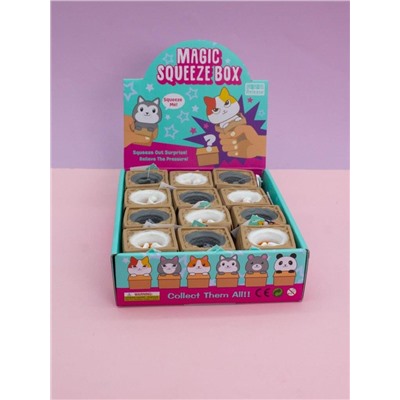 Мялка - антистресс «Magic animal box», шоубокс 12 шт.
