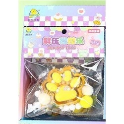 Мялка - антистресс «Таба ЛАПКА со звёздочками», mix, шоу-бокс 12 шт.