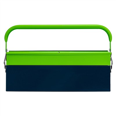 Ящик для инструмента, 430 х 200 х 160 мм, три секции, металлический Сибртех