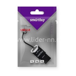 Картридер Smartbuy (SBR-707-K) для Micro SD (черный)