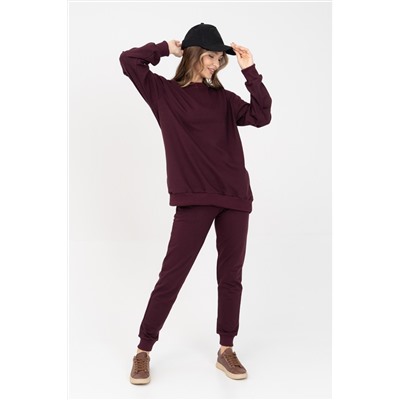 Джемпер женский 23-407L3-33 т.сливовый