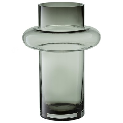 Ваза Vayr, 30 см, серая