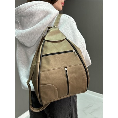 Сумка-рюкзак женская из телячьей кожи