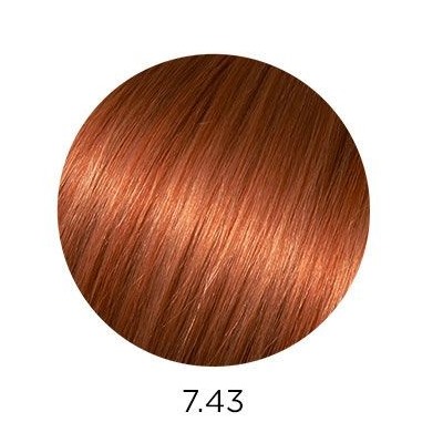 Miss Adri Крем-краска д/волос 7.43 Блонд медный золот. 100мл