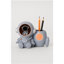 Ночник - подставка для канцелярских принадлежностей «Cosmo rocket», gray