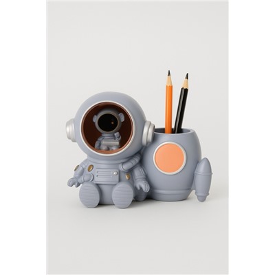 Ночник - подставка для канцелярских принадлежностей «Cosmo rocket», gray