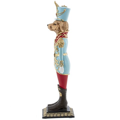 GAEM Фигурка декоративная "Солдатик-собака", L9 W9 H32 см