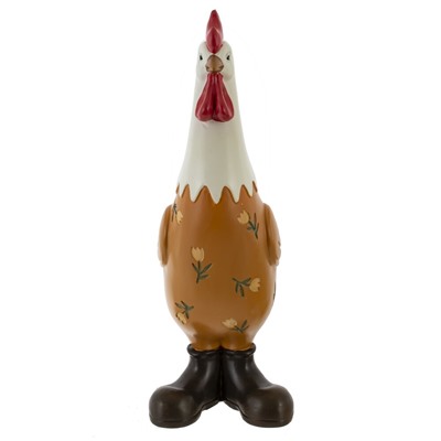 Фигурка декоративная "Петух", L13 W9 H25 см