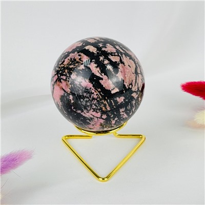 Радуга Самоцветов Шар из Родонита