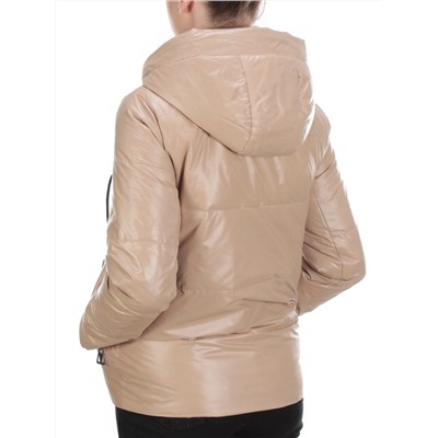 8260 BEIGE Куртка демисезонная женская BAOFANI (100 гр. синтепон)