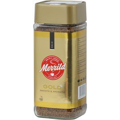 Merrild. Gold Instant 200 гр. стекл.банка
