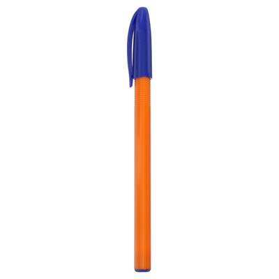 Ручка шариковая ErichKrause U-108 Orange Stick, узел 1.0 мм, чернила синие, супермягкое письмо, длина линии письма 1000 метров