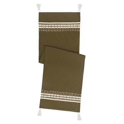 Дорожка на стол Nomad grid из коллекции Ethnic, 45х150 см