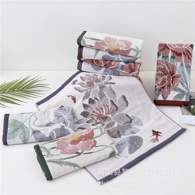 Gauze cotton towel for face washing, children's scarf