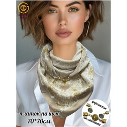 Платок на шею с украшением Артикул 2455/17