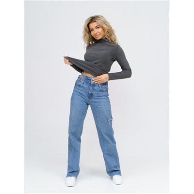 917 Водолазка серо-зелёный Свт