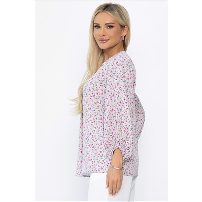Блуза Пралине (серая) Б13842-6М