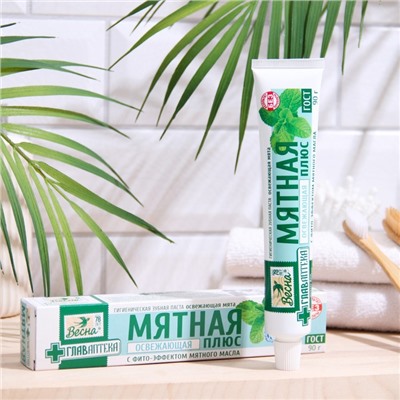 Зубная паста «Весна», освежающая, 90 мл