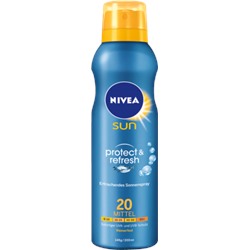 NIVEA SUN Спрей для загара Protect и Refresh LSF 20, 200 мл
