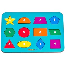 Игра развивающая Woodlandtoys "Монтессори. Геометрические формы"