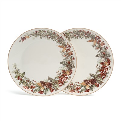 НАБОР ТАРЕЛОК ОБЕДЕННЫХ LEFARD "МОРОЗКО" 2 ШТ. 27 СМ (КОР=9НАБ.)