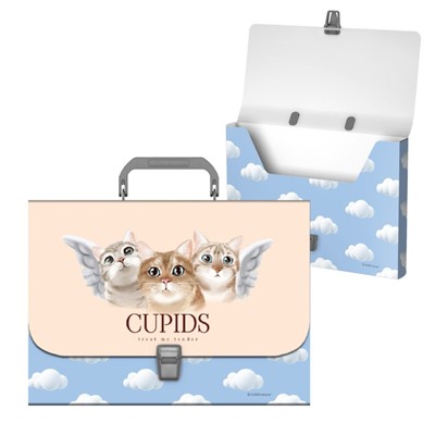 Портфель A4 пластик ErichKrause® Cupids 55320/1/Россия