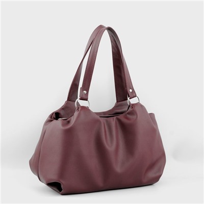 Сумка 285 гладкий бордо