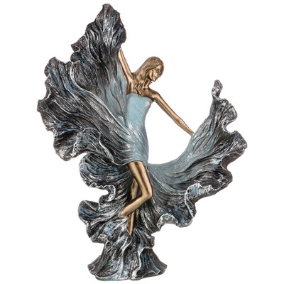 СТАТУЭТКА "ДЕВУШКА" 23,5*10*30,5 СМ. СЕРИЯ "ФЬЮЖН" (КОР=6ШТ.)