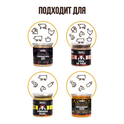 Атлантика (специи для рыбы), набор специй
