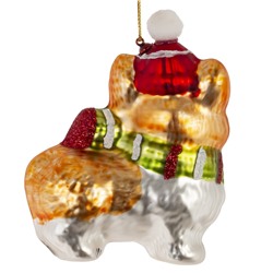 Украшение новогоднее "Собачка", L7,5 W4,5 H9,5 см