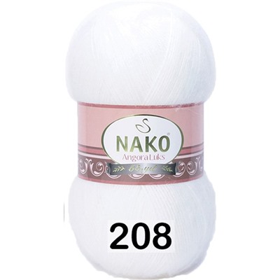 Пряжа Nako Angora Luks