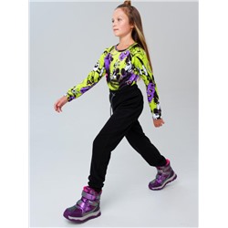 Брюки флисовые для девочки