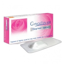 Свеча от молочницы с клотримазолом GynosTen 500