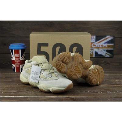 Adidas Originals Yeezy 500 Stone из натуральной кожи и нейлона