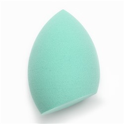 УЦЕНКА Спонж-капля скошенный «BEAUTY FOX», увеличивается при намокании, цвет изумрудный