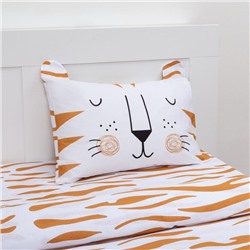 Постельное белье Этель 1,5 сп Sleepy tiger 143х215 см, 150х214 см, 50х70 см -1 шт