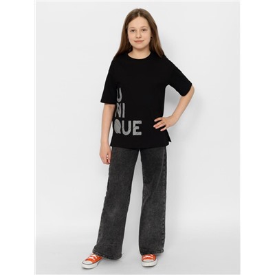 Футболка для девочки Cherubino CSJG 63585-22-378 Черный