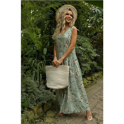 Сарафан Нерея (олива) П13548-1М