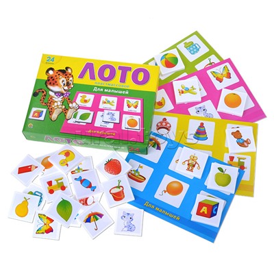 Лото пластиковое "Для малышей"