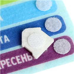 Развивающий набор из фетра «Дни недели»