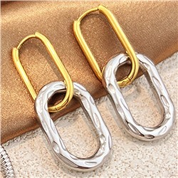 Серьги с замком кольцо арт. 13 5044 (id 289987)