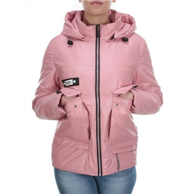 8267 PINK Куртка демисезонная женская BAOFANI (100 гр. синтепон)